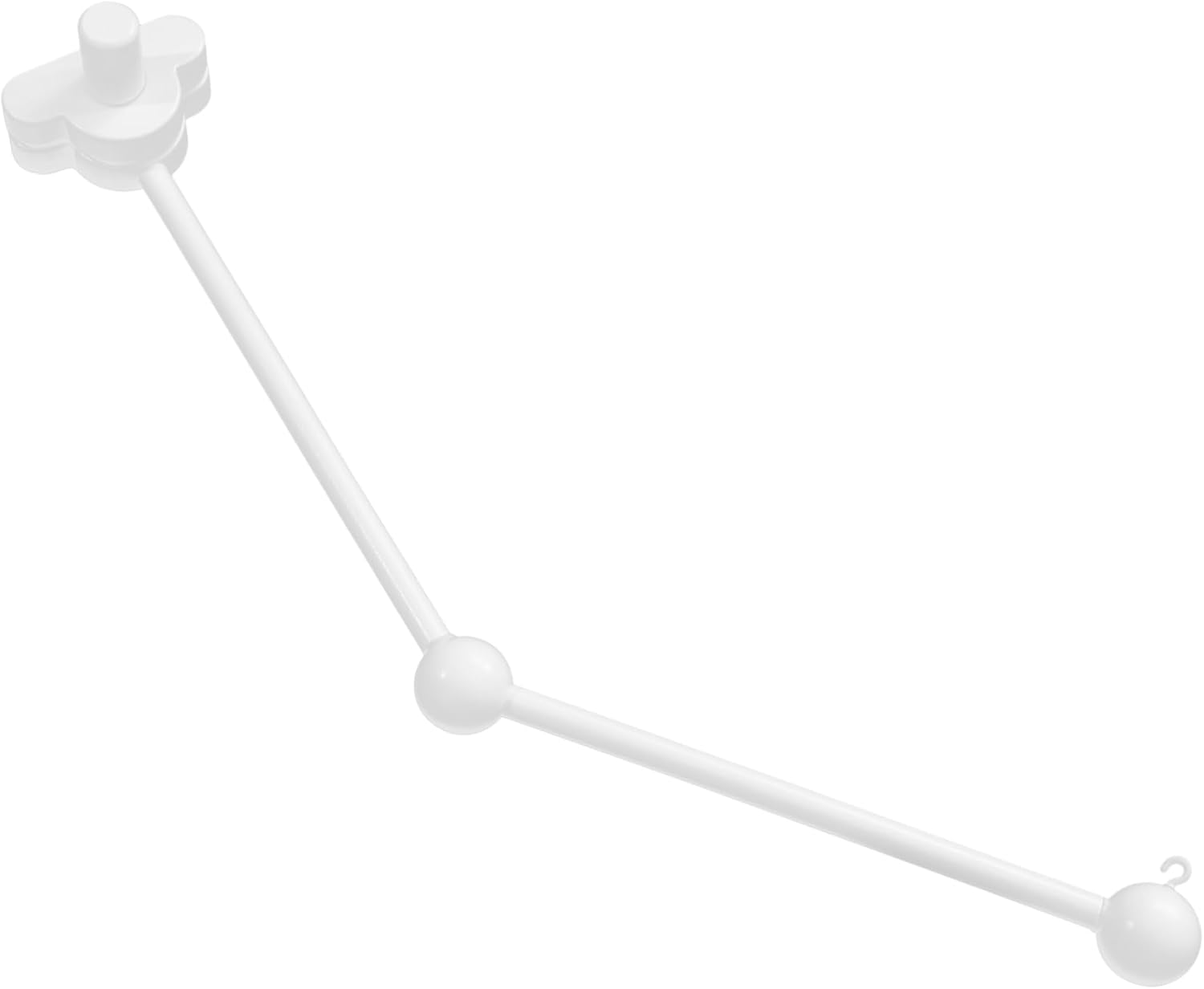 Bed Bell Bracket Crib Mobile Holder Mobile Stand for Crib Sturdy Wood Cot Bed Mount image number 6