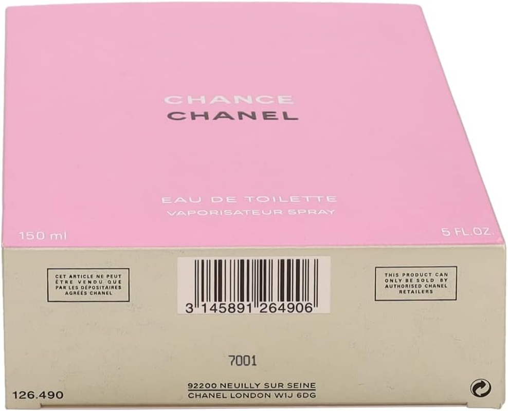 Chanel Chance Eau De Toilette, 150 Milliliter image number 2