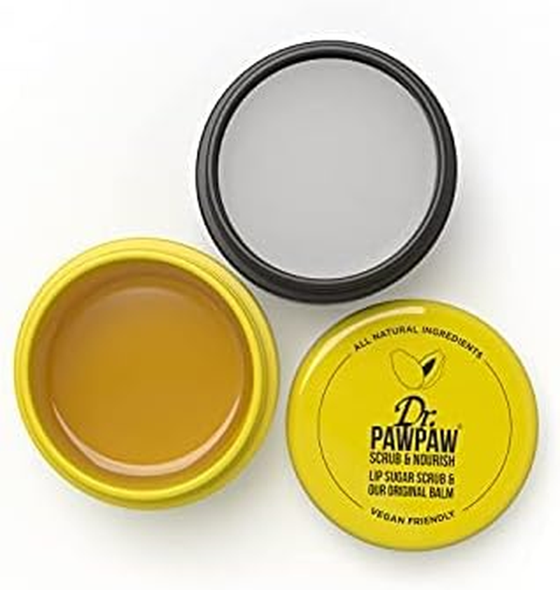 Dr.Pawpaw Lip Scrub & Nourish Duo Pot 16G image number 1