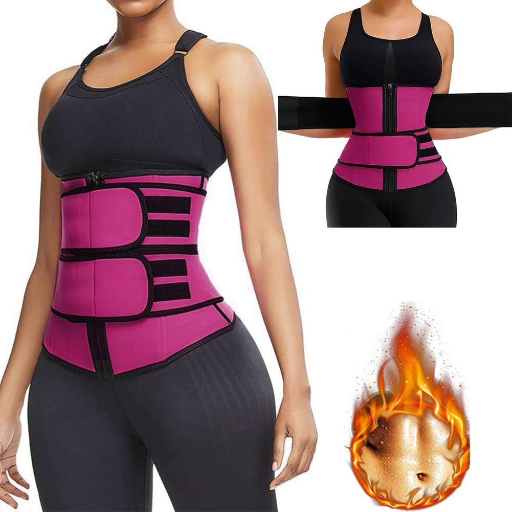 Saycker Waist Trainer Belt for Women,Trimmer Belt Waist Trainer,Sweat Slimming Sports Neoprene Shaper Corset,Tummy Control Body Shaper,Waist Trimmer for Fitness and Abdominal Shaping image number 4