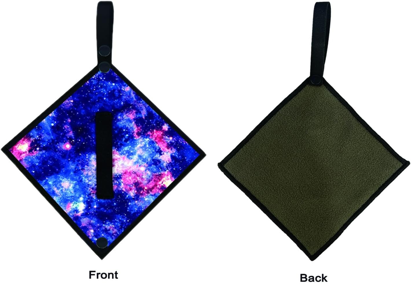 Eigell 2 Pieces Hiking Pee Cloths, Camp Pee Cloths Reusable Travel Hygienic Hiking Accessories, Reusable Absorbent Wipe Camping Toilet Paper image number 1