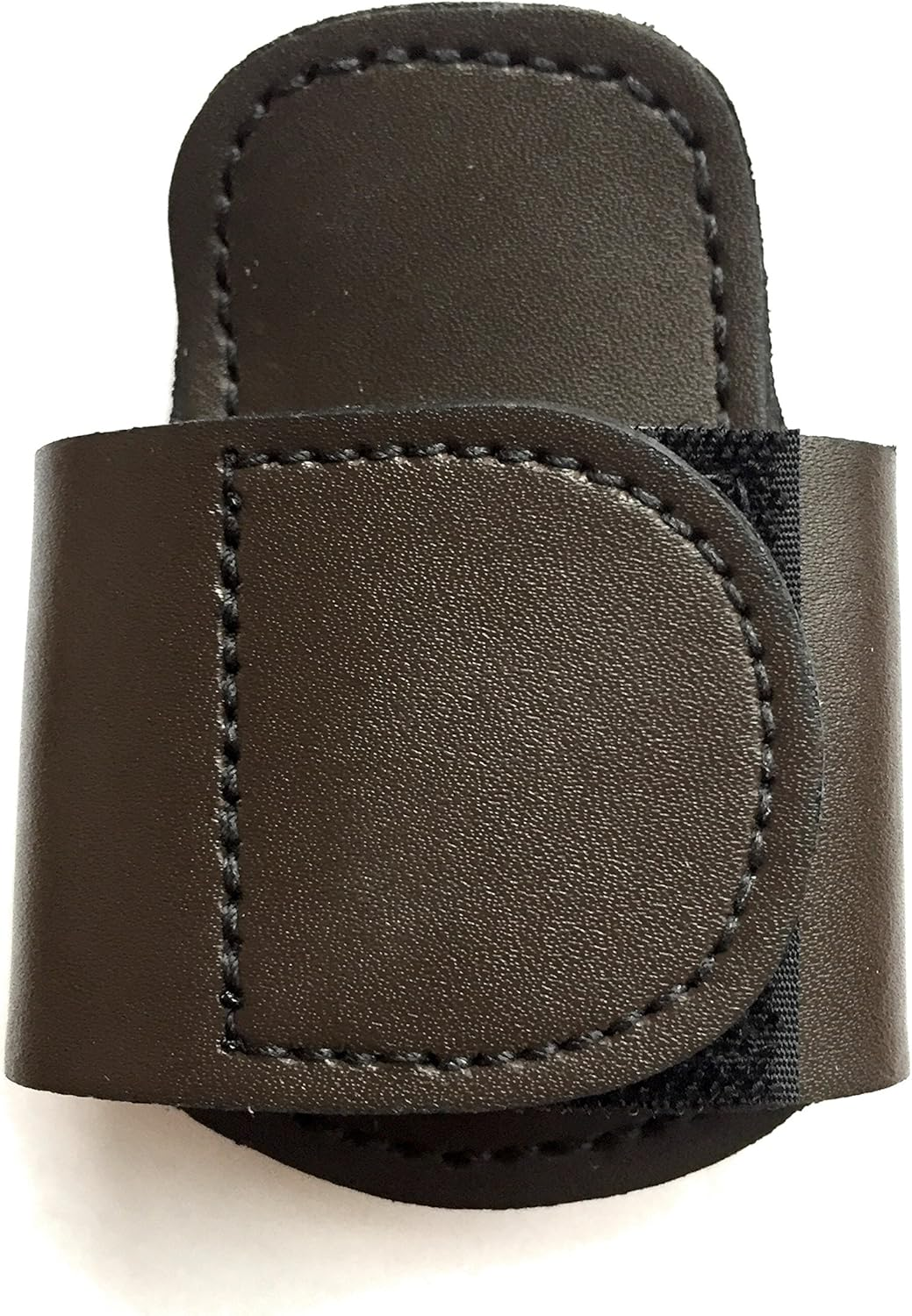 The BATCLIP (Brown) - Premium Leather Handmade Clip-On Stethoscope Hip Holder; No More Neck Carrying, Loss, or Misplacement. Proudly Carry Your High-End Stethoscope with Taste and Style. image number 5