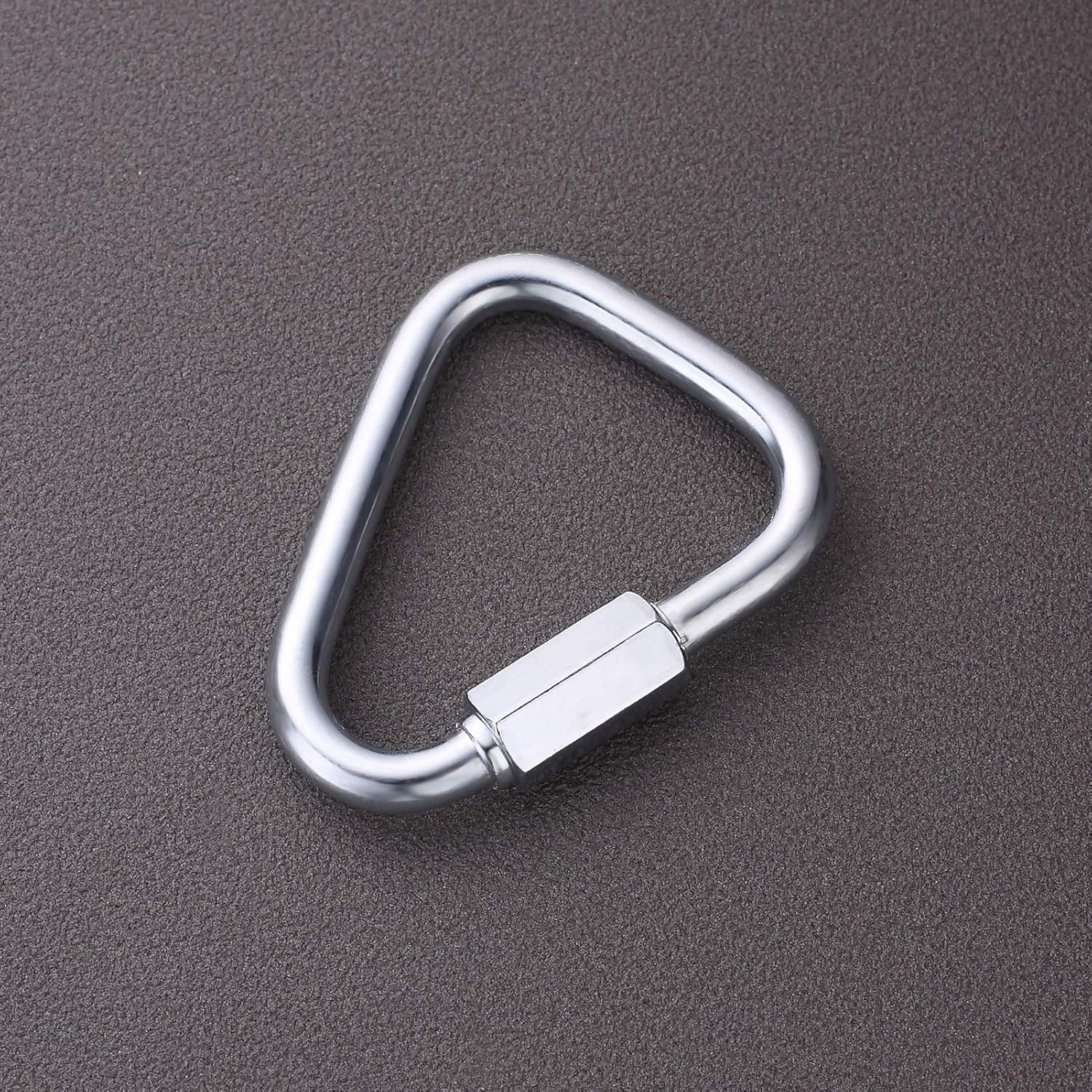 Delta Quick Link Triangle Locking Carabiner 1/4" M6 6MM 6Pcs image number 4