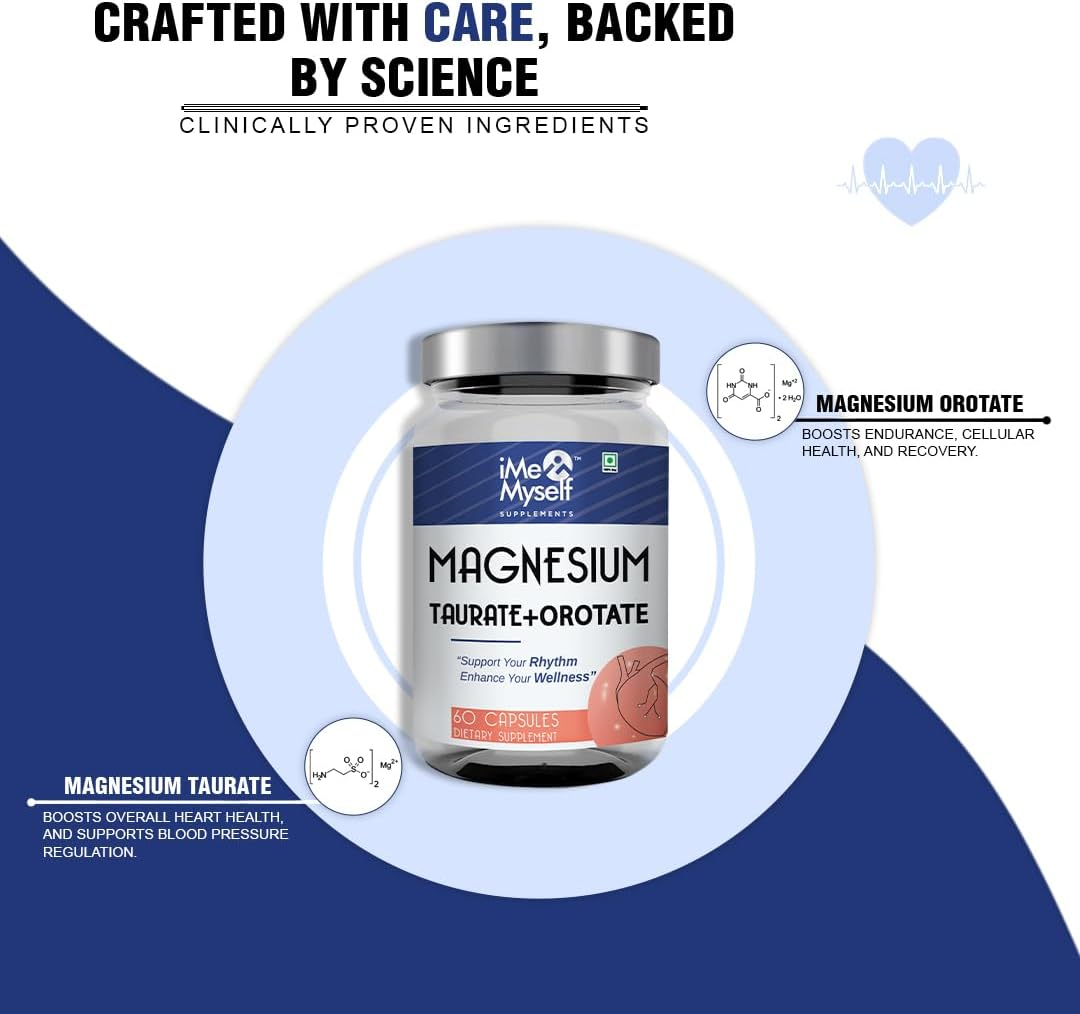 Imemyself Magnesium Capsules | 60 Count | Daily Support Supplement image number 5