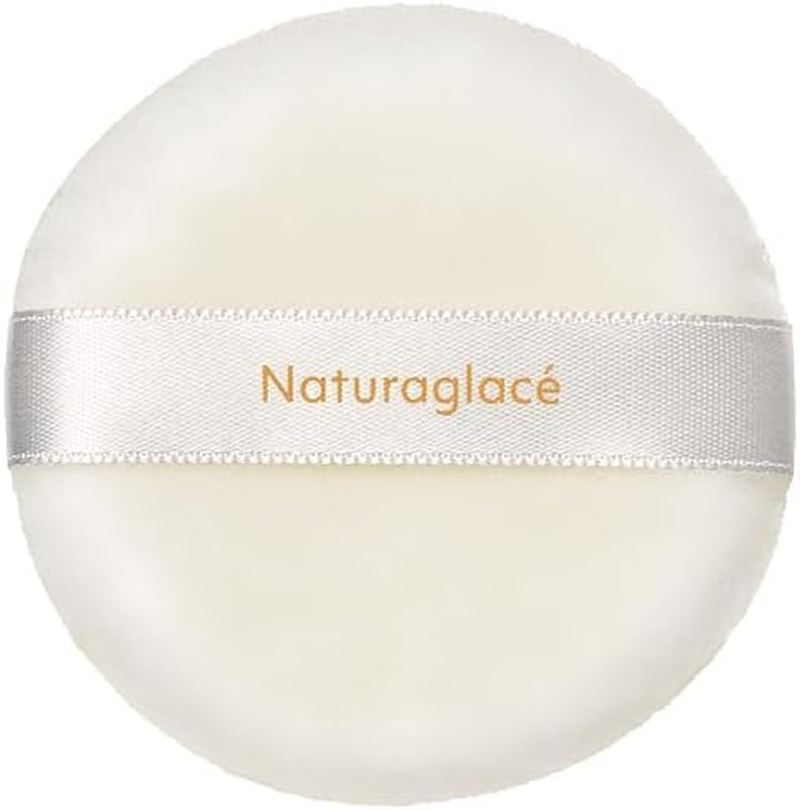 Natura Grasse Loose Powder Puff round Diameter 2.5 Inches (63 Mm), Pack of 1