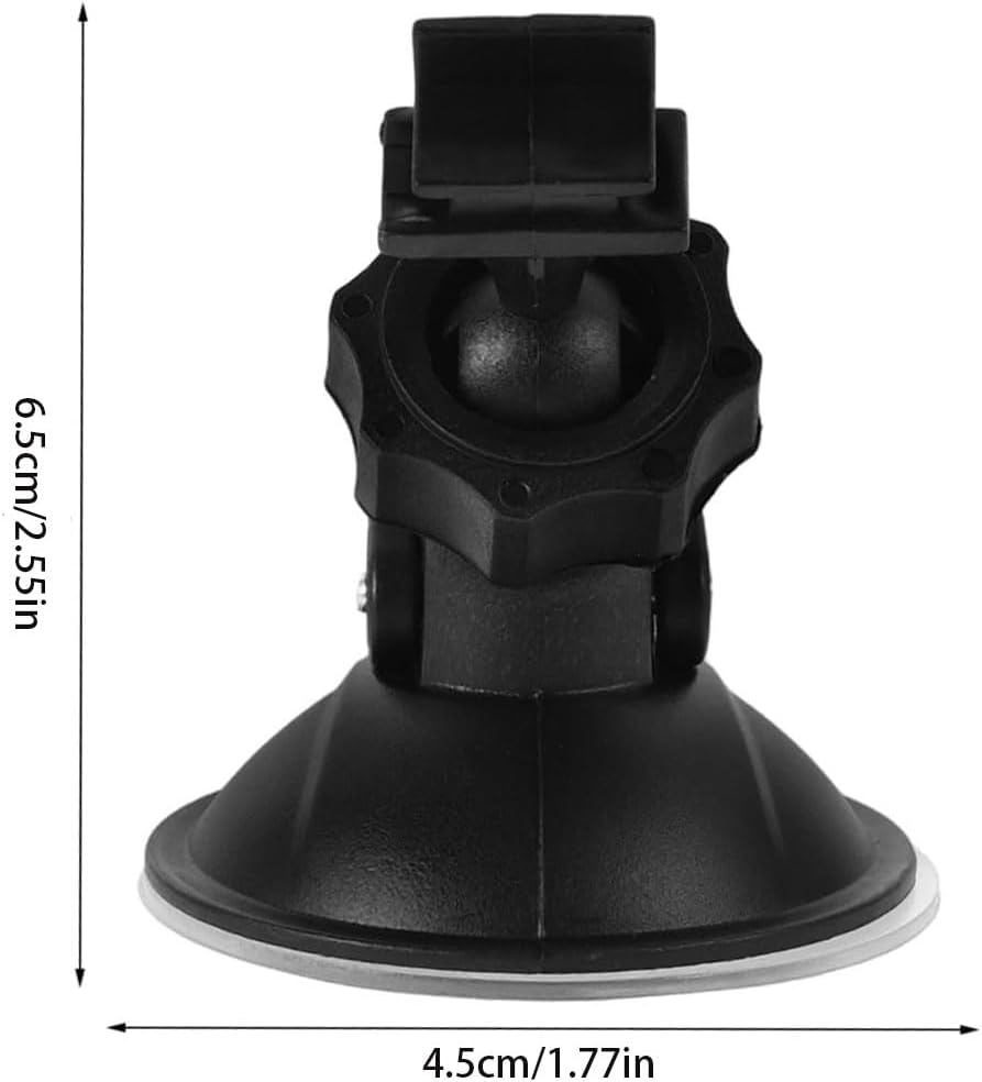 2 Pcs Dashcam Suction Cup Mount for Car, Universal Windshield Holder Compatible with Navman Dash Cameras and Most Vehicle Cameras, Adjustable 360&deg; anti Shake Secure Mount. image number 6