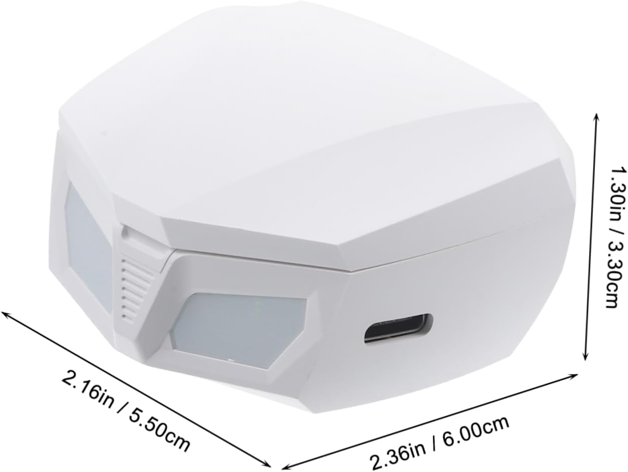 SHOWERORO Wireless Gaming Earbuds with Coil Surround Sound Headphones for Immersive Play Auto Connection Low Latency One Hand Control Compatible with Devices White image number 1