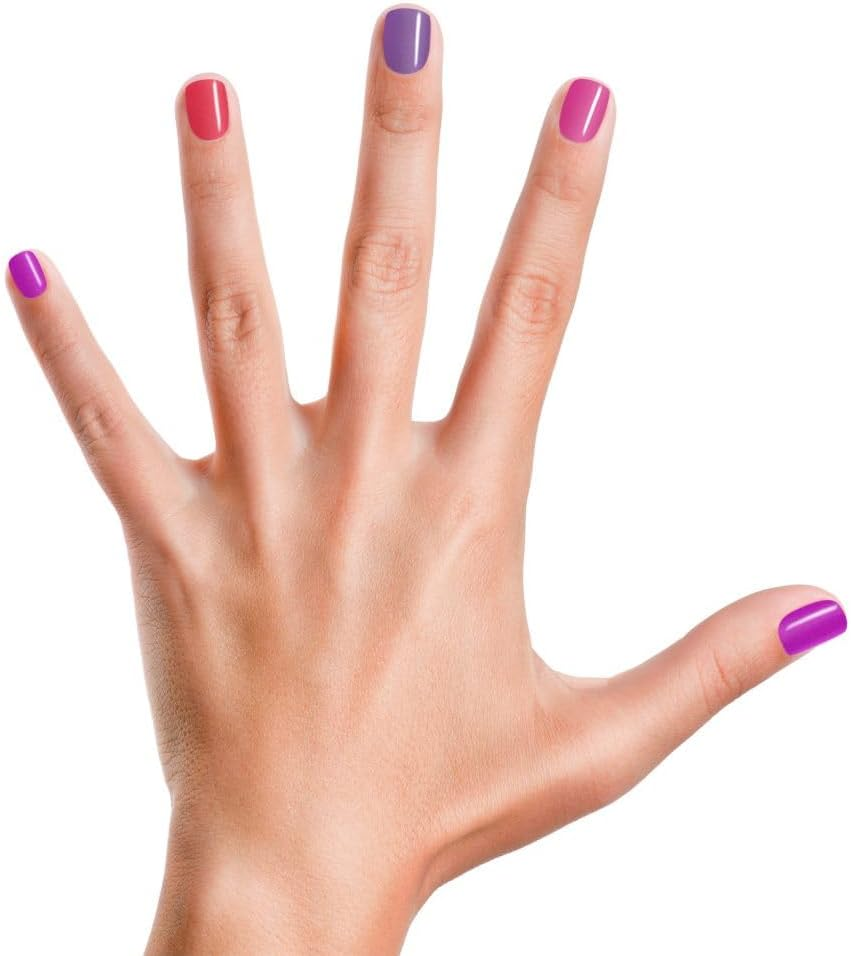 Piggy Paint | 100% Non-Toxic Girls Nail Polish | Safe, Cruelty-Free, Vegan, & Low Odor for Kids | Swirls & Twirls (4 Polish + Nail Art Gift Set) image number 1