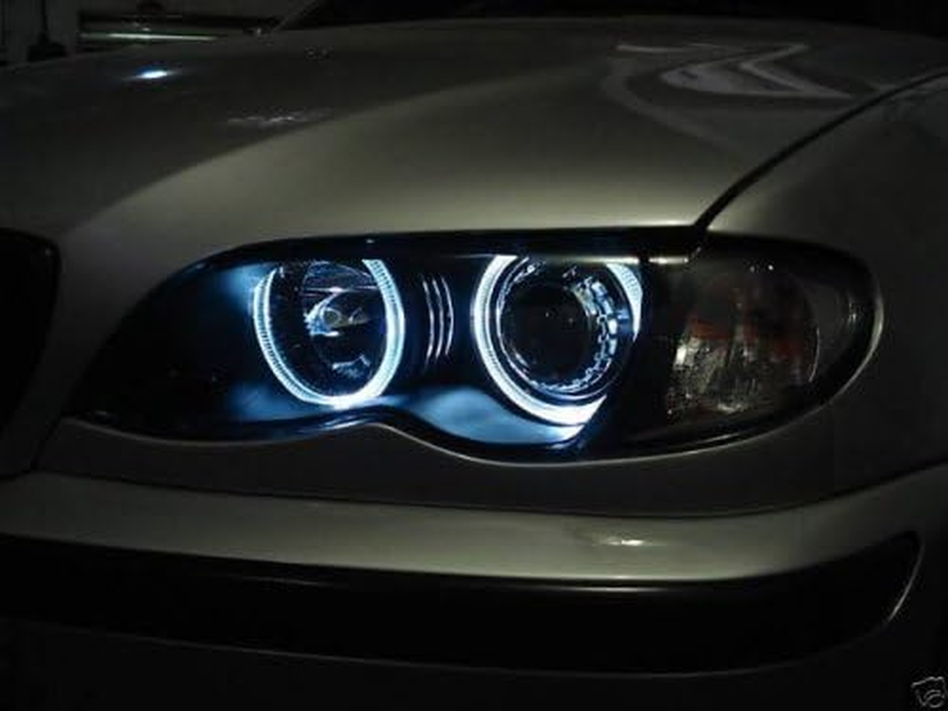 Ijdmtoy Pair Replacement Dual-Connector CCFL Inverters Compatible with CCFL Cold Cathode Fluorescent Lamp Headlight Halo Angel Eyes Kit image number 5