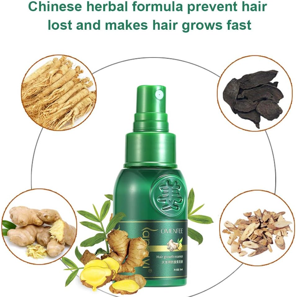 Chusui Hair Growth Essence 30Ml Effective Scalp Nutritious Repair Hair Growth Enhance Tool Hair Care Healthy Hair Growth Essence Oil image number 4