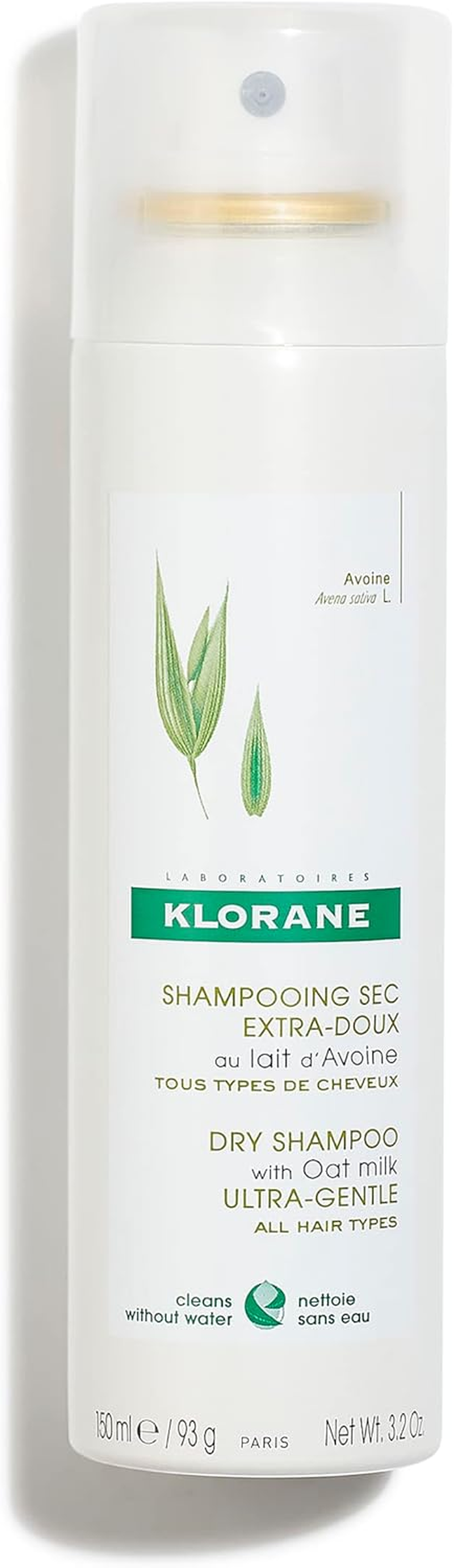 Klorane Oat Milk Dry Shampoo 150Ml - All Hair Types image number 4