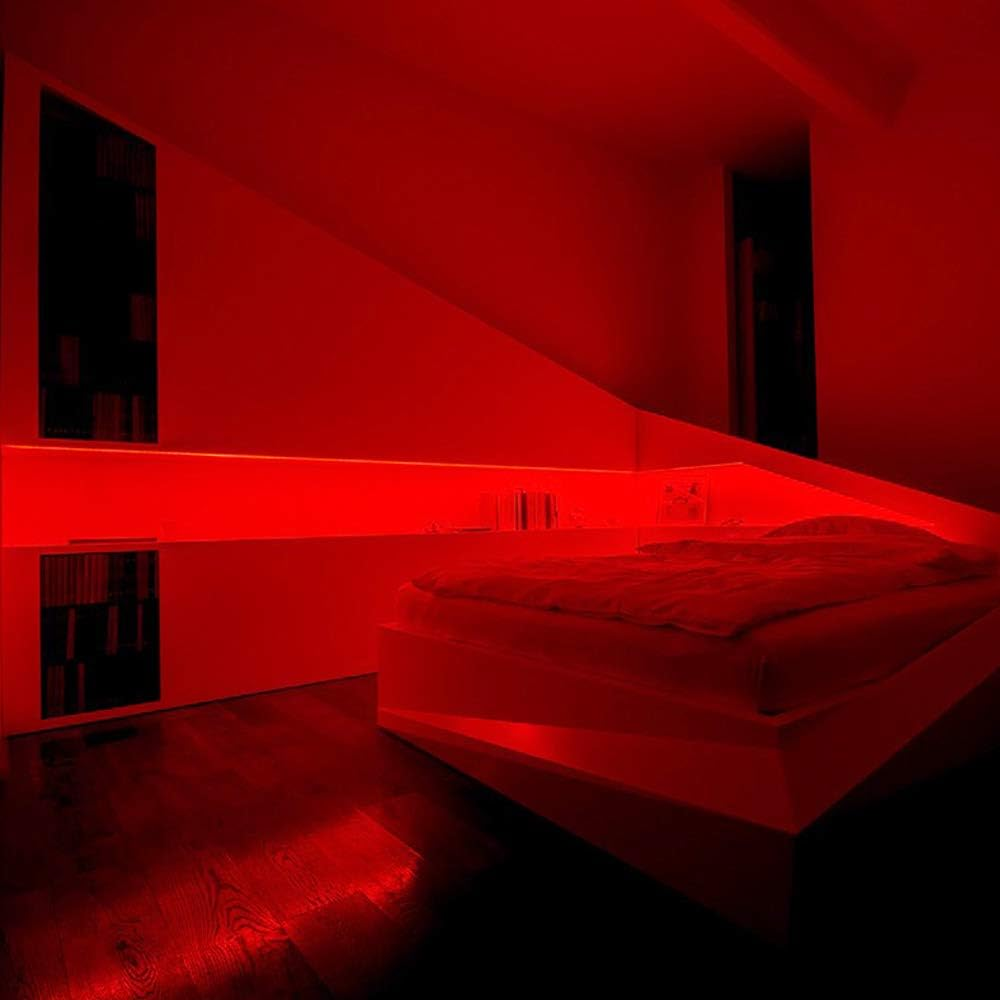 JOYLIT 12V LED Strip Lights 5M Red 620-625Nm IP65 Waterproof, 300Leds SMD 5050 Flexible Cuttable Adhesive Tape Light for Truck, Car, Boat, DIY (Without Power Supply) image number 5