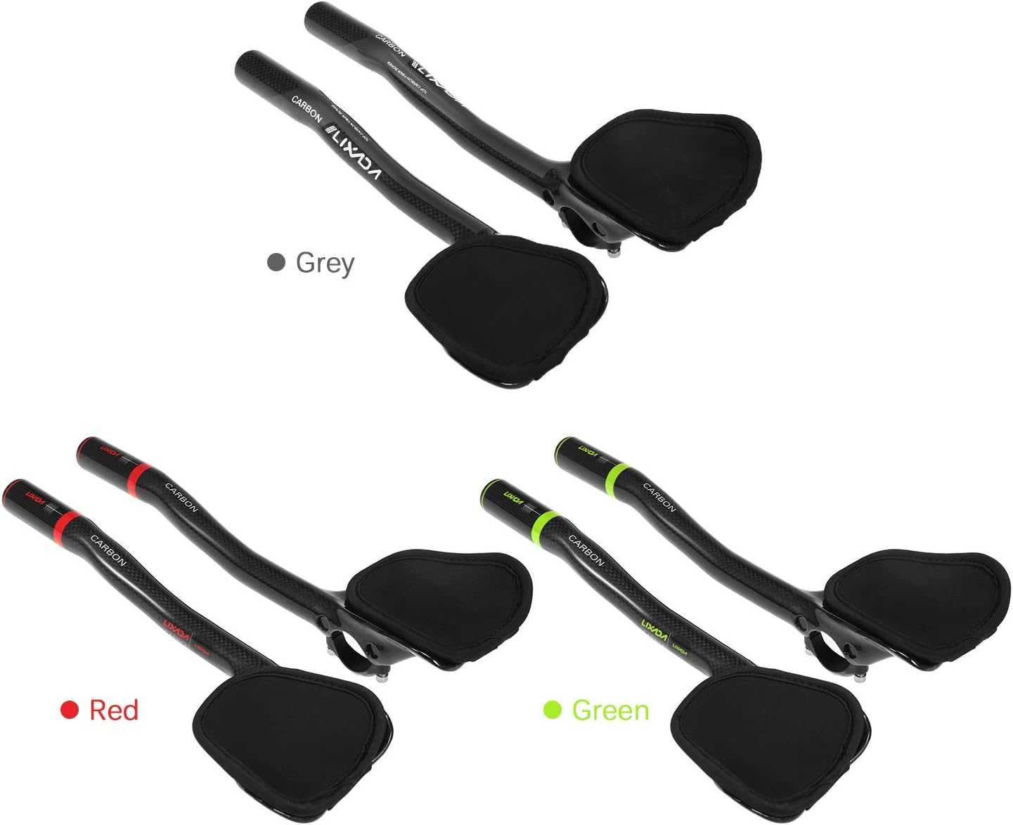 31.8Mm Carbon Fiber Bicycle TT Handlebar Cycling Aero Bars Rest Handlebar Bike Tri Bars image number 2