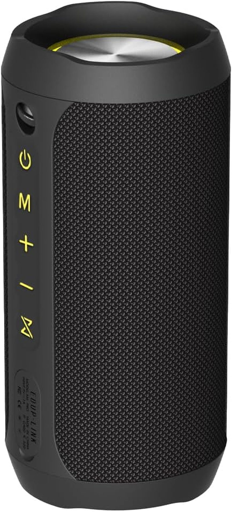 EDUPLINK Bluetooth Speaker, Portable Wireless Speakers, Waterproof IPX7 Speaker, TWS Pairing Stereo, Long Playtime for Home, Travel, Black image number 5