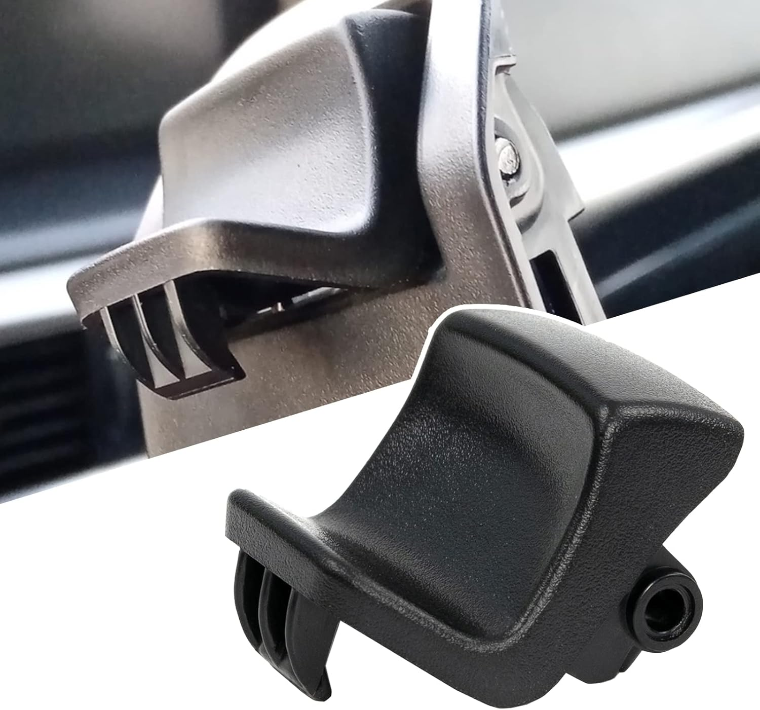 Car Center Console Lid Lock for Mazda CX-5 KE 2013-2016,Centre Console Latch Lock for Genuine Mazda CX-5 KE Series Vehicles,Armrest Lid Latch Replacement Ka0G6445Ya02,Ka0G-64-45Ya-02(Black)