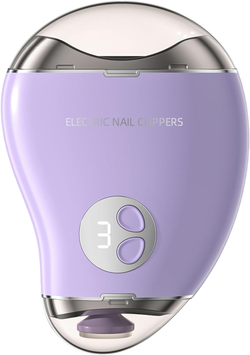 Toe Nail Trimming Scissor - 130G Electric Nail File, Kids Adults Trimmer, Mango Shape 3-Speed Cutter, Grinder for Toenail Care | Pedicure Tool for Smooth Safe Grooming and Efficient Home Use