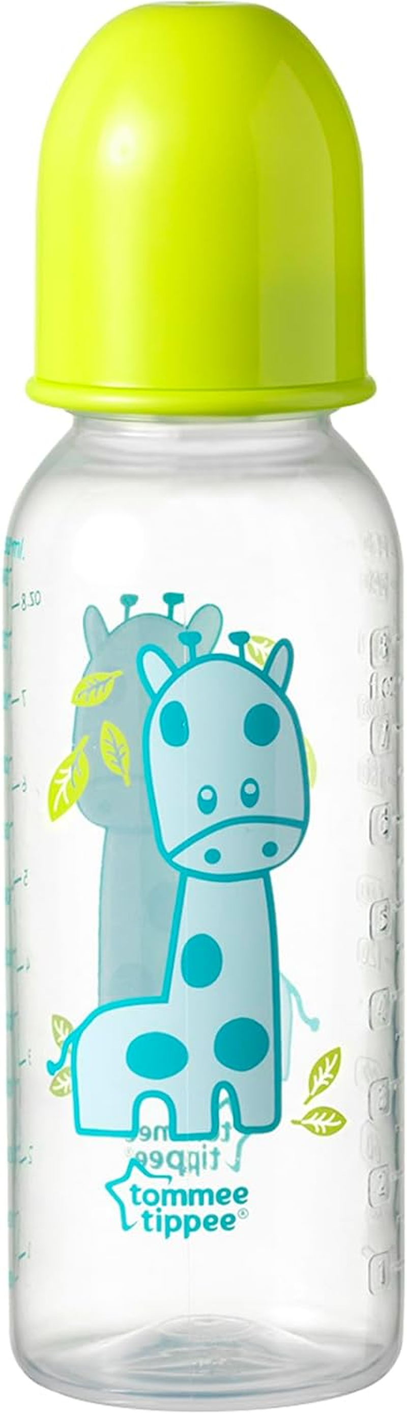 Tommee Tippee Narrow Neck Baby Bottles with Soft Silicone Slow Flow Teats, 250Ml, Pack of 3, 0 Months+ image number 2