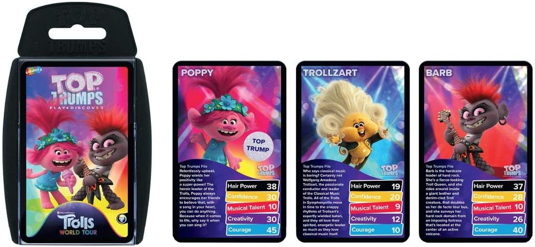 Top Trumps: Trolls World Tour Board Game, Multi image number 4