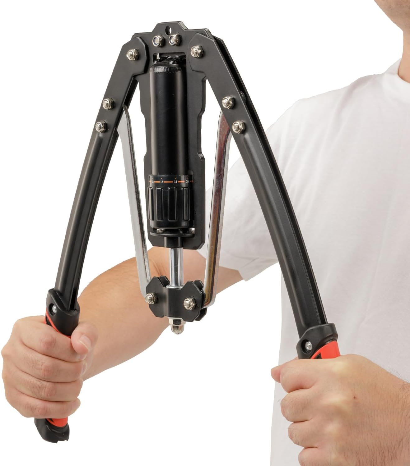 Ironman Club IMC-156 Power Arm, Hydraulic Type, 22.0 - 440.3 Lbs (10 - 200 Kg), Chest Arm, Muscle Strength, Expander, Arm Bar image number 1