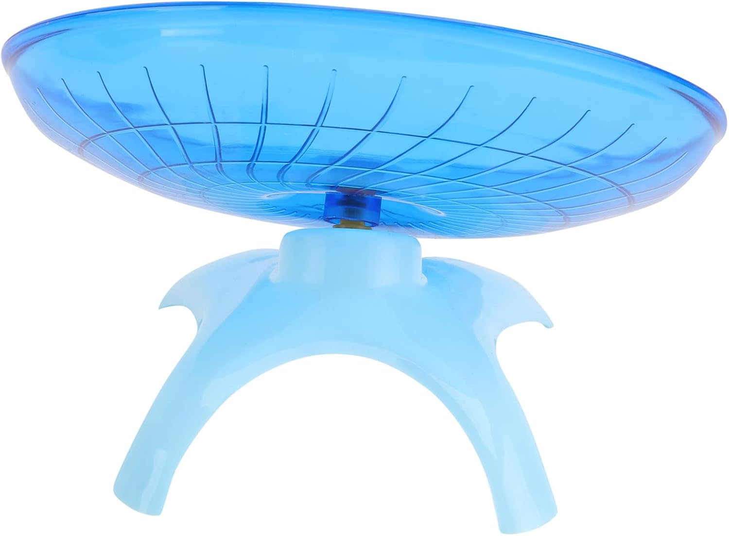 TEHAUX Hamster Hedgehog Run Disc Exercise Wheel Pet Toy Non Run Disc for Small Pets Guinea Pig Toys