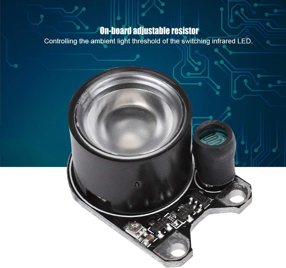 2PCS Infrared LED Light Board Module for Camera, Adjustable Night Vision Infrared Infrared LED Light Infrared Photosensitive Lamp for Camera image number 4