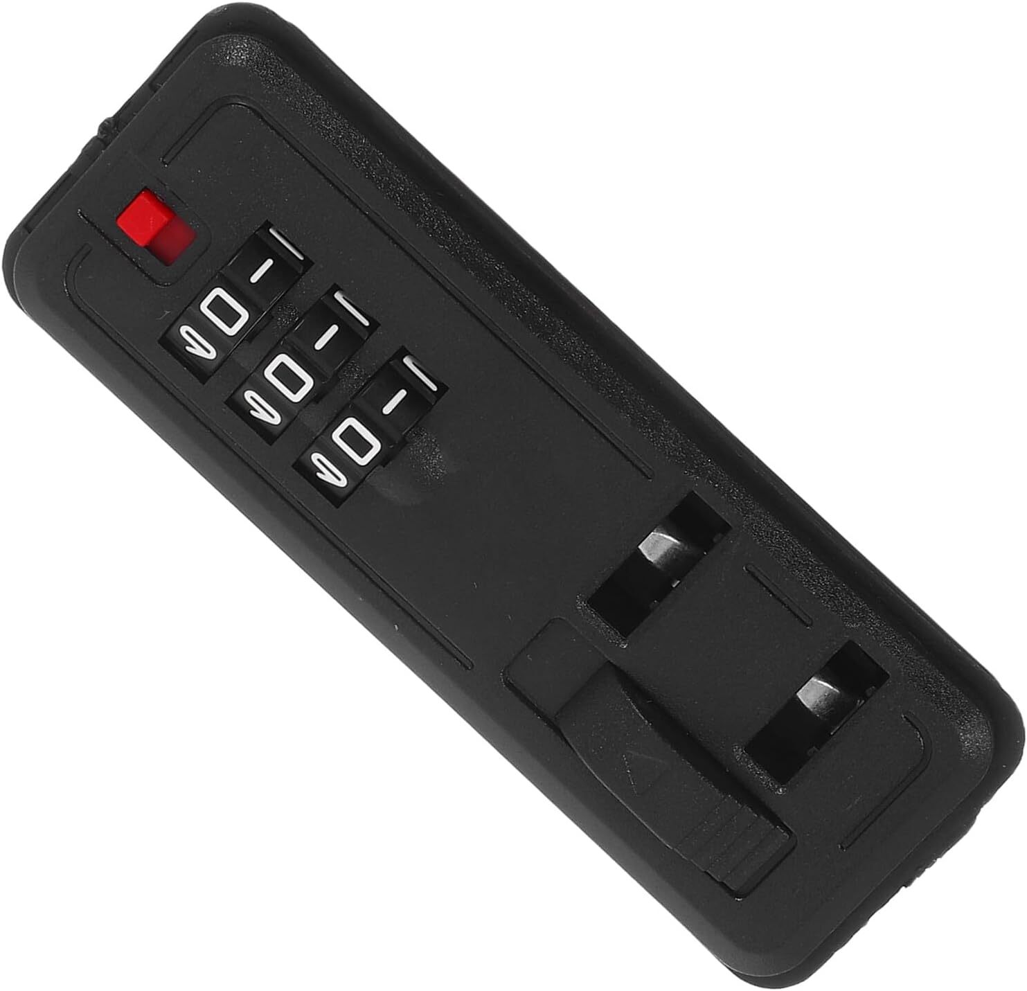 DIKACA Self-Setting Luggage Combination Lock 3-Digit Flush Mount Zipper Lock for Travel Suitcases Security Replacement Accessory