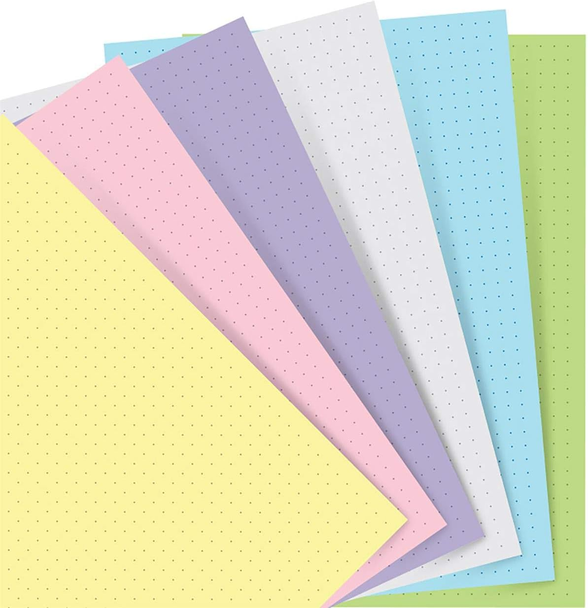 Filofax Pastel Square Journal Refill 60-Pieces, Assorted image number 3