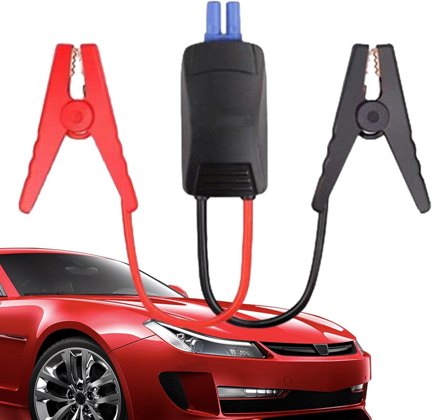 Jumper Cable,Car Emergenny Start Clip,Emergeency Car Jump Starter Booster,2 Gauge Jumper Cables,Smart Jumper Clamp Booster,Jump Cables for Auto Car Trucks Power Bank, Jump Start Cable image number 4