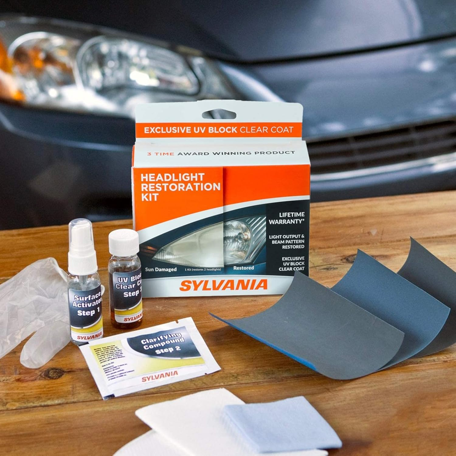 SYLVANIA Headlight Restoration Kit