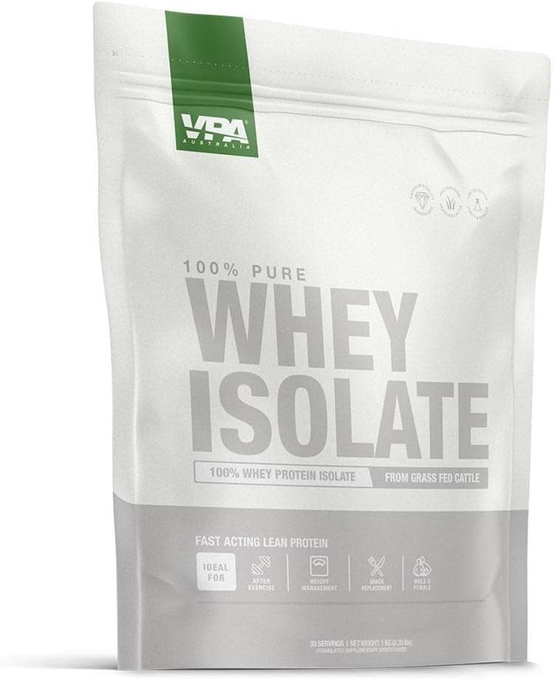 VPA&reg; Australia Premium Whey Protein Isolate 100% WPI, Strawberry, 1Kg image number 5