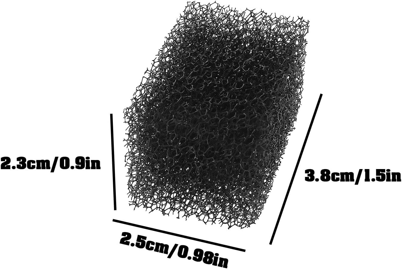 Be in Your Mind 20Pcs Cat Water Filter Sponge 3.8X2.5X2.3Cm Replacement Foam Filters for 92Oz/2.8L Pet Fountain Removes Impurities image number 5