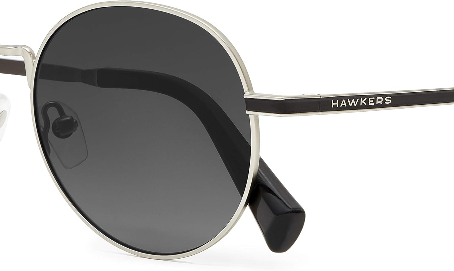 HAWKERS Sunglasses for Men and Women - Protection UV400 - MOMA Model - Rounded Sunglasses - Multicoloured image number 3