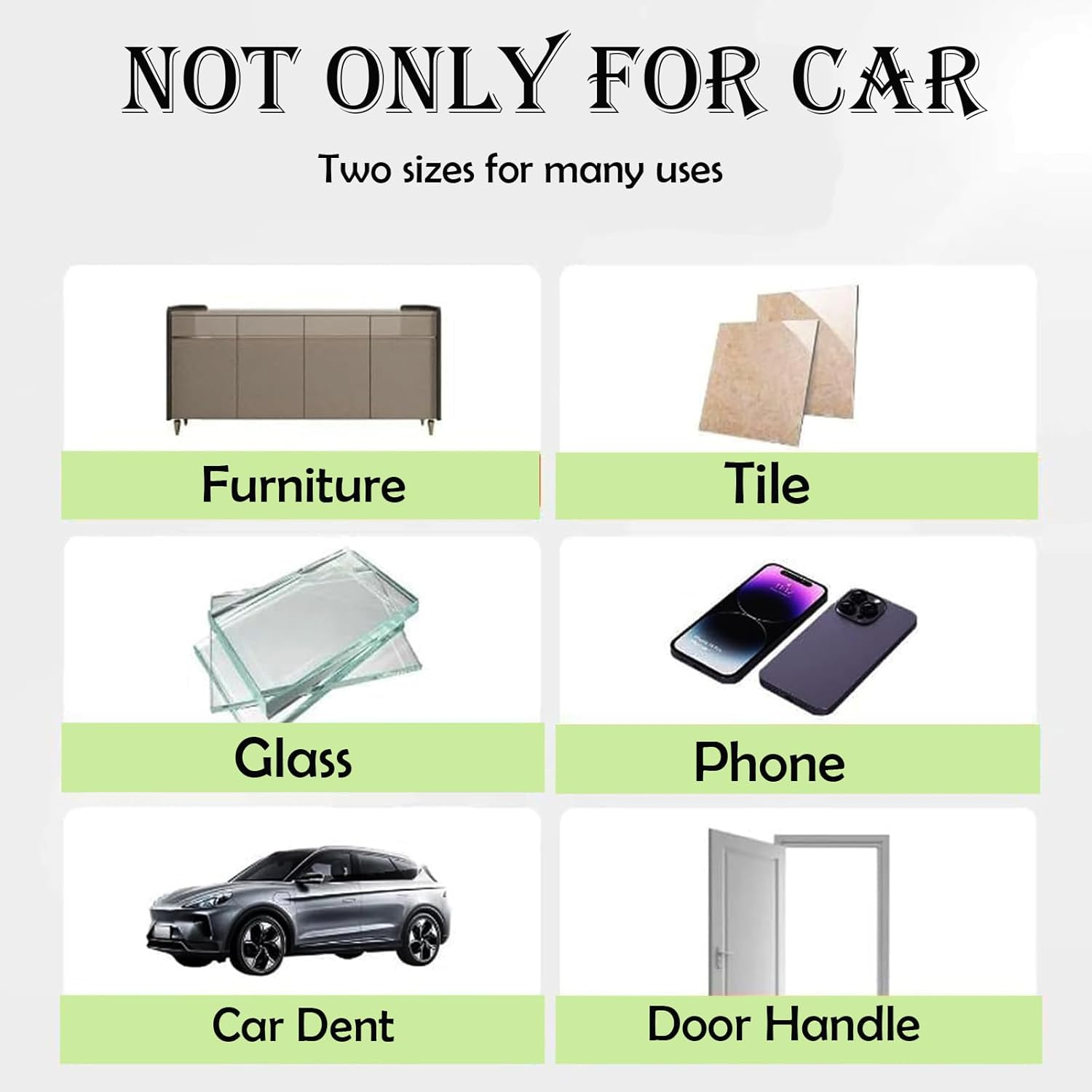 3 Pcs Automotive Dent Removal Tool,Powerful Suction Cup Repair Tool,Automotive Suction Cup Dent Remover and Dent Repair Kit,For Automotive Body Repair Tools,Glass, Screens,Tiles,Mirrors image number 6