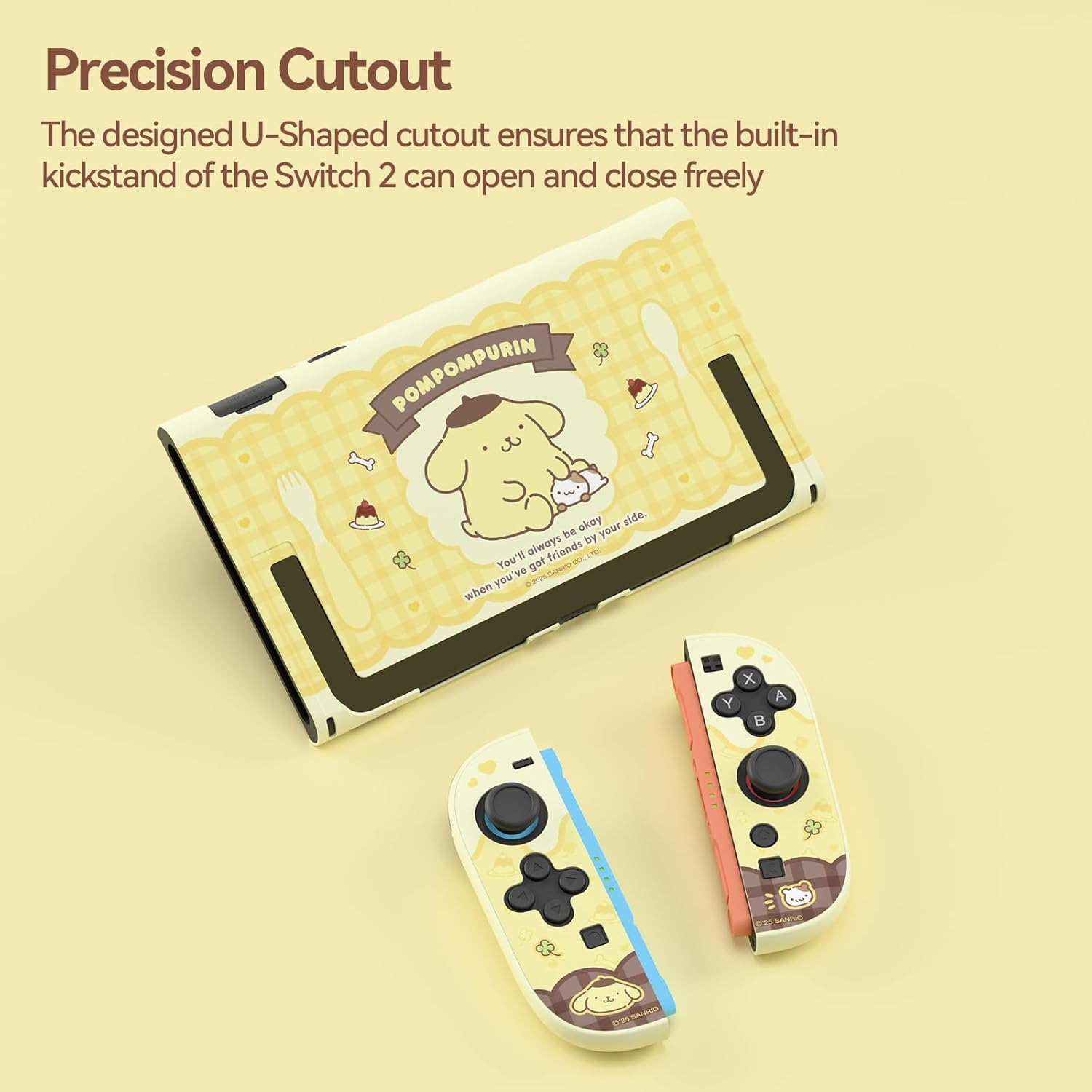 Kuitmor Dockable Case for Nintendo Switch 2 Model 2025, Slim Hard PC Scratch&Shock Protection Cover Compatible with Switch 2 Accessories - BDG image number 2