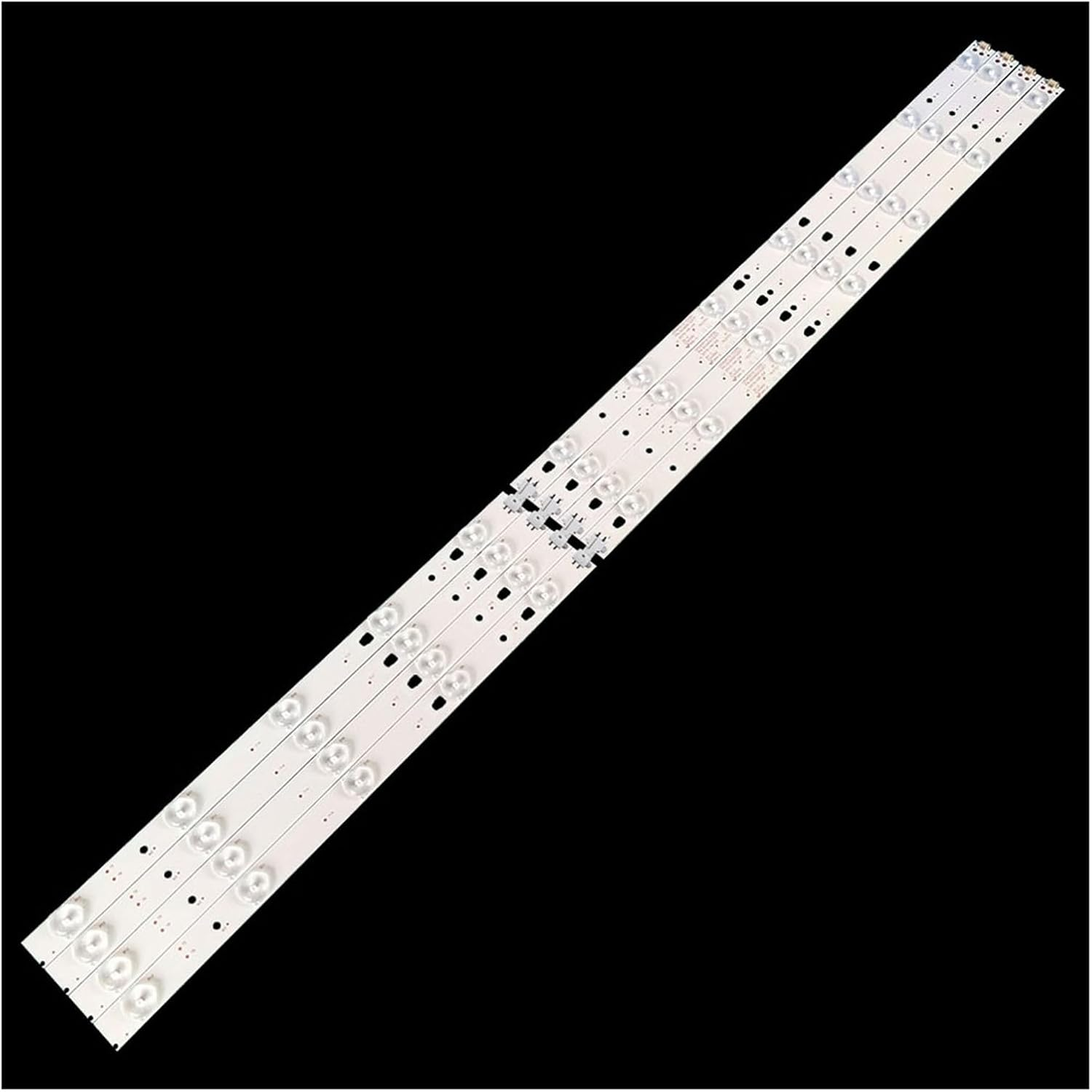 4Pcs 808Mm TV Backlight Strips for H.Ai/Er 40Inch LED40D12 LED40F1100C LE40D8810 TS40M LE40A7100L LE40B510X LE40B3000W LE40A3000 image number 1
