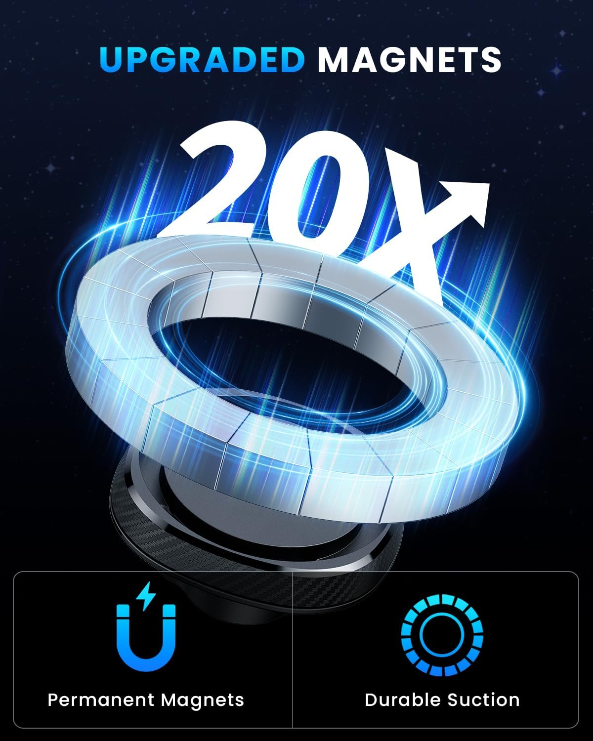 Apps2Car for Magsafe CD Car Mount [Strongest Magnetic Power] Magnetic CD Phone Holder for Car CD Player Phone Mount for Iphone 16 15 14 13 12 Pro Max Mini plus Magsafe Case All Phones image number 6