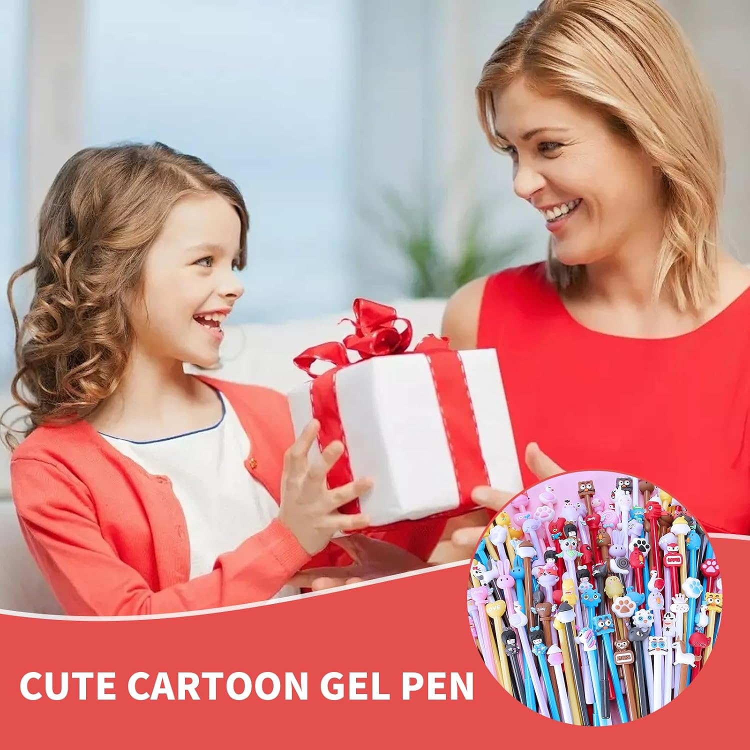 50 Pcs Motivational Pens Bulk - 0.5Mm Funny Animal & Inspirational Ballpoint Pens, Cute Cartoon Graduation Gifts for Students Teachers, Coworker Appreciation Thank You Gifts (Assorted Designs)