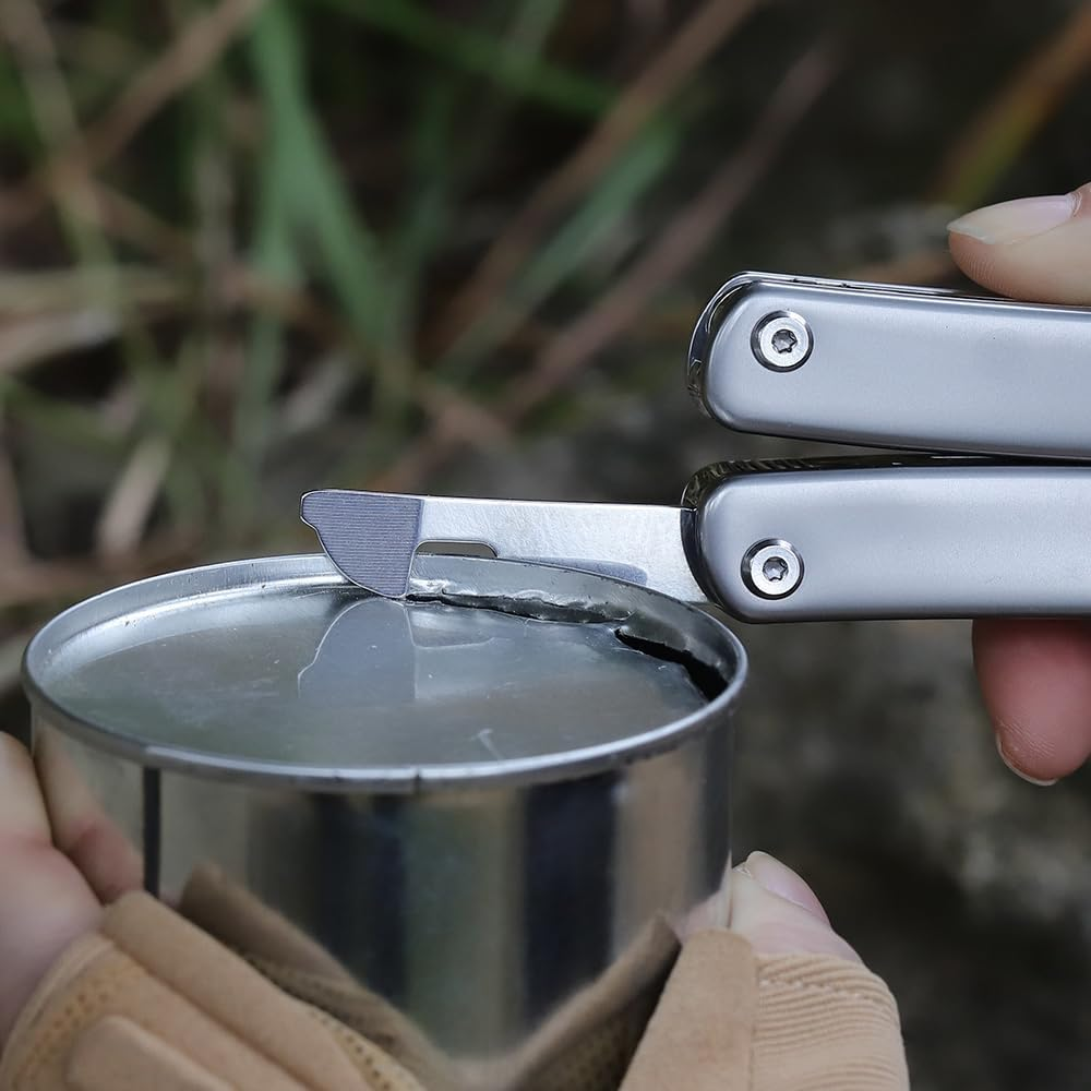 Roxon FT11 Build Your Own Multitool Accessories for Flex Multitool (3 Piece Set Including Bottle Opener + Slotted Screwdriver & Can Opener & Awl + Threader) Interchangeable Tools image number 5