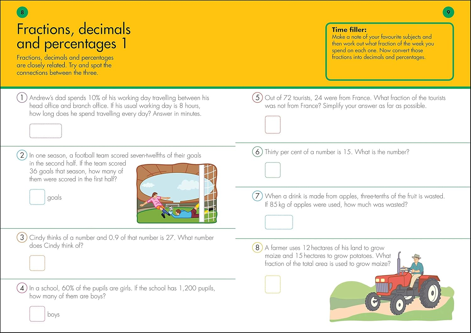 10 Minutes a Day Problem Solving, Ages 9-11 (Key Stage 2): Supports the National Curriculum, Helps Develop Strong Maths Skills image number 4