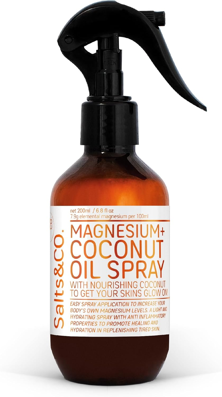 Salts & Co. Magnesium and Coconut Oil Spray 200 Ml image number 3