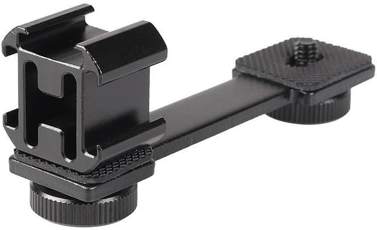 VOANZO Cold Shoe Holder 1/4 Hot Shoe Adapter Hot Shoe Mount Camera Shoe Mount Accessory Rail for Smartphone Gimbal or Camera Microphone and Light 1Pcs image number 3