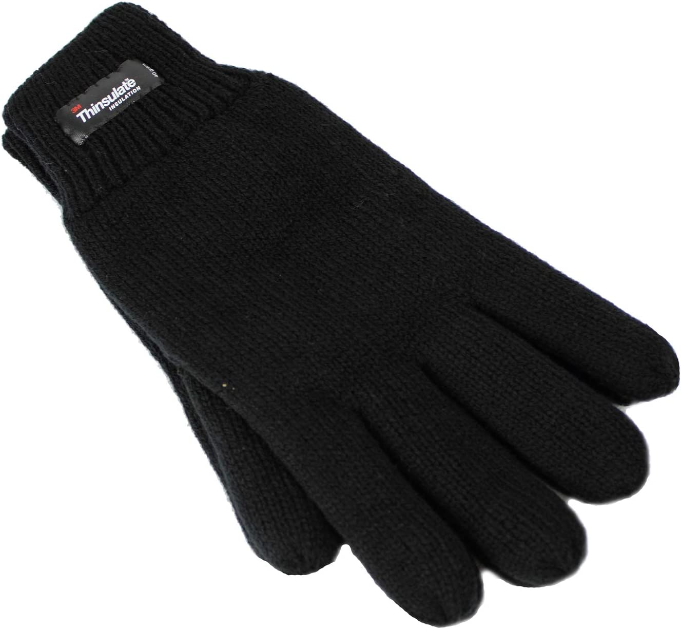 Dents 3M Thinsulate Snow Ski Knitted Polar Fleece Thermal Plain Winter Gloves