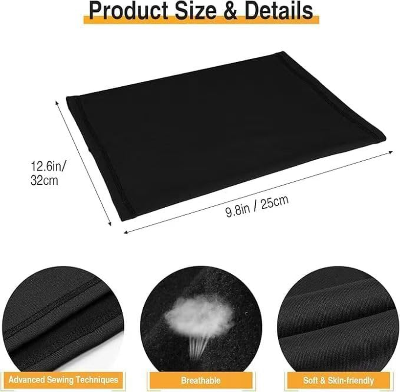 2 PCS Multi-Purpose Neck Gaiters, Breathable Protection against Sun, Wind & Dust, Fleece Neck Warmer Gaiter, Black & Grey, Adult Size, Thermal for Skiing, Snowboarding & Outdoor Activities AUPOINT image number 4