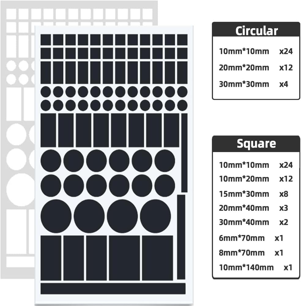 Suithink Light Blocking Stickers, Light Dimming Stickers LED Covers for Routers, Clocks and Electrical Appliances image number 2