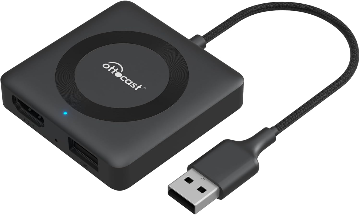 OTTOCAST Cartv Mate Max & Wireless Carplay Adapter & Wireless Android Auto Adapter for Apple Iphone Android Phone 3 in 1, Convert Car Screen to TV, Watching Videos Movies on Car Screen from TV Stick image number 2