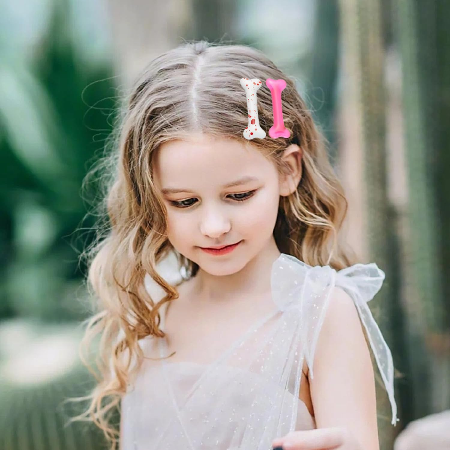 12 Pieces Bone Styling Hair Pins, Creative Styling Hairpins, Funny Hair Pins, Hair Styling Accessories, Party Hair Accessories image number 5