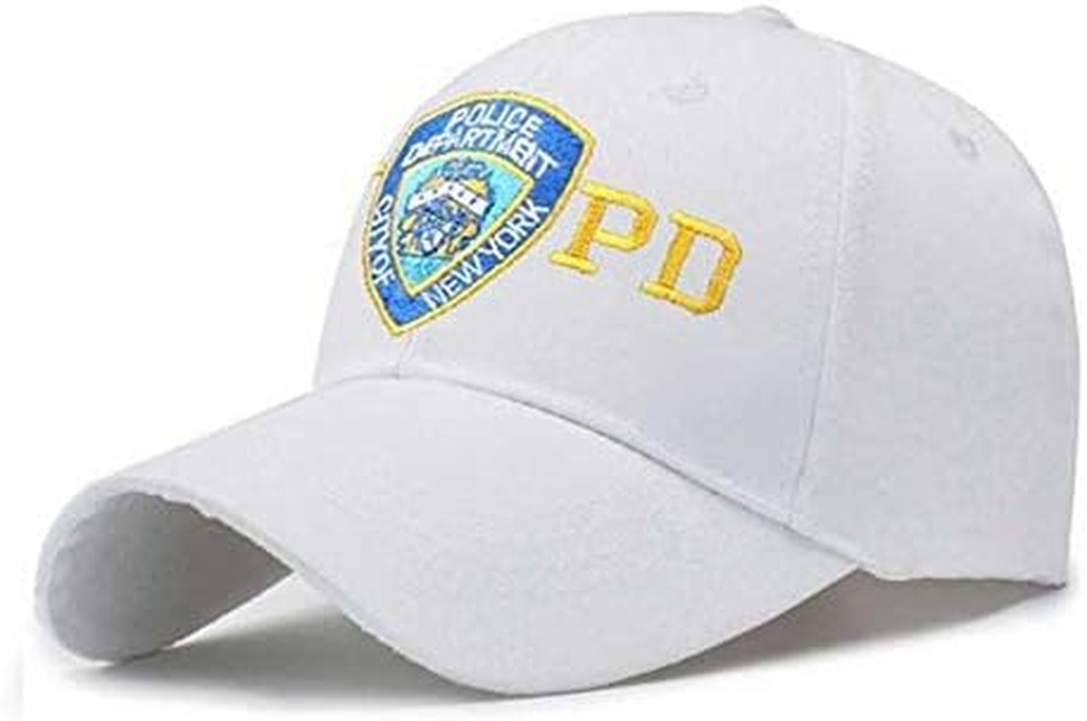 QOHNK Embroidery NYPD Police Baseball Cap Women Outdoors Army Hat Casual Dad Hat Mens Tactical Cap