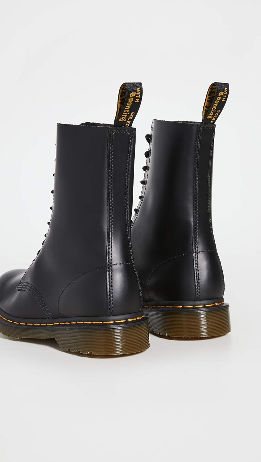 Dr. Martens, 1490 10-Eye Leather Boot for Men and Women image number 7