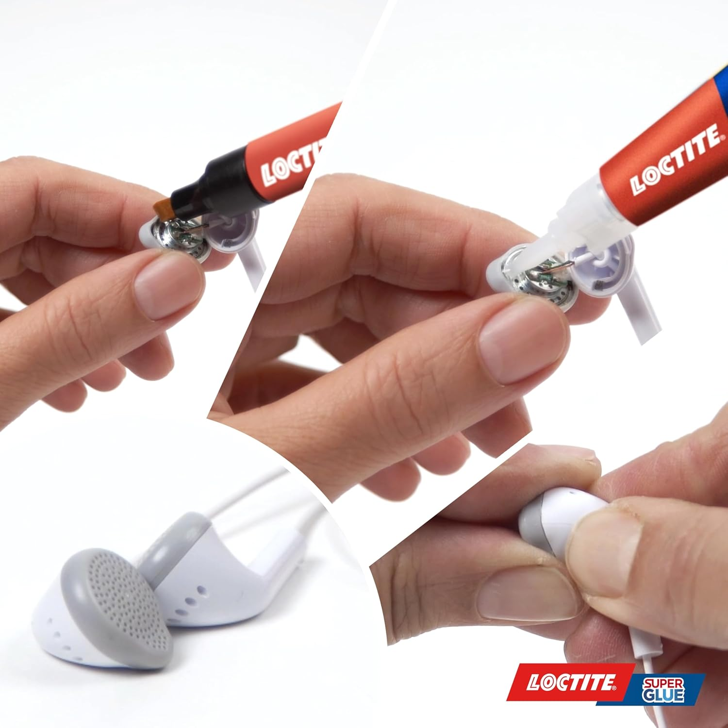 Loctite Super Glue All Plastics - Strong Super Glue for Plastic* - Transparent, Instant Set Plastic Adhesive with Dry Activator, 2 G Tube + 4 Ml Activator Pen