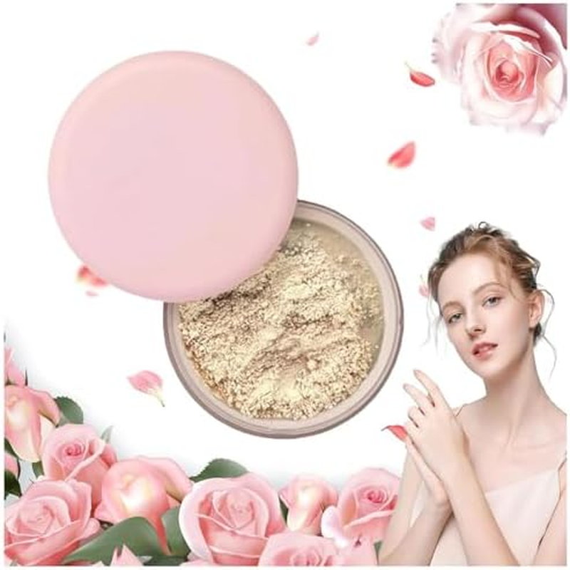 Beauty Pink Setting Powder, Blurring Setting Powder By, Blurring Powder, Setting Powder, Waterproof Setting Powder, Pink Blurring Powder for All Skin Tones (3#)